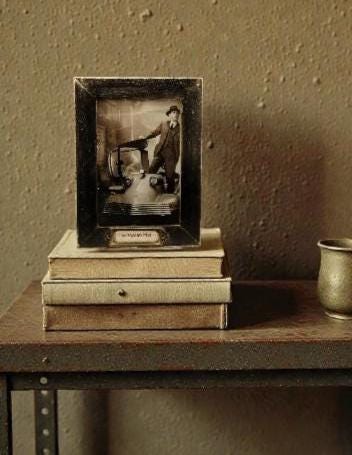 Dystopian Man: Framed Art