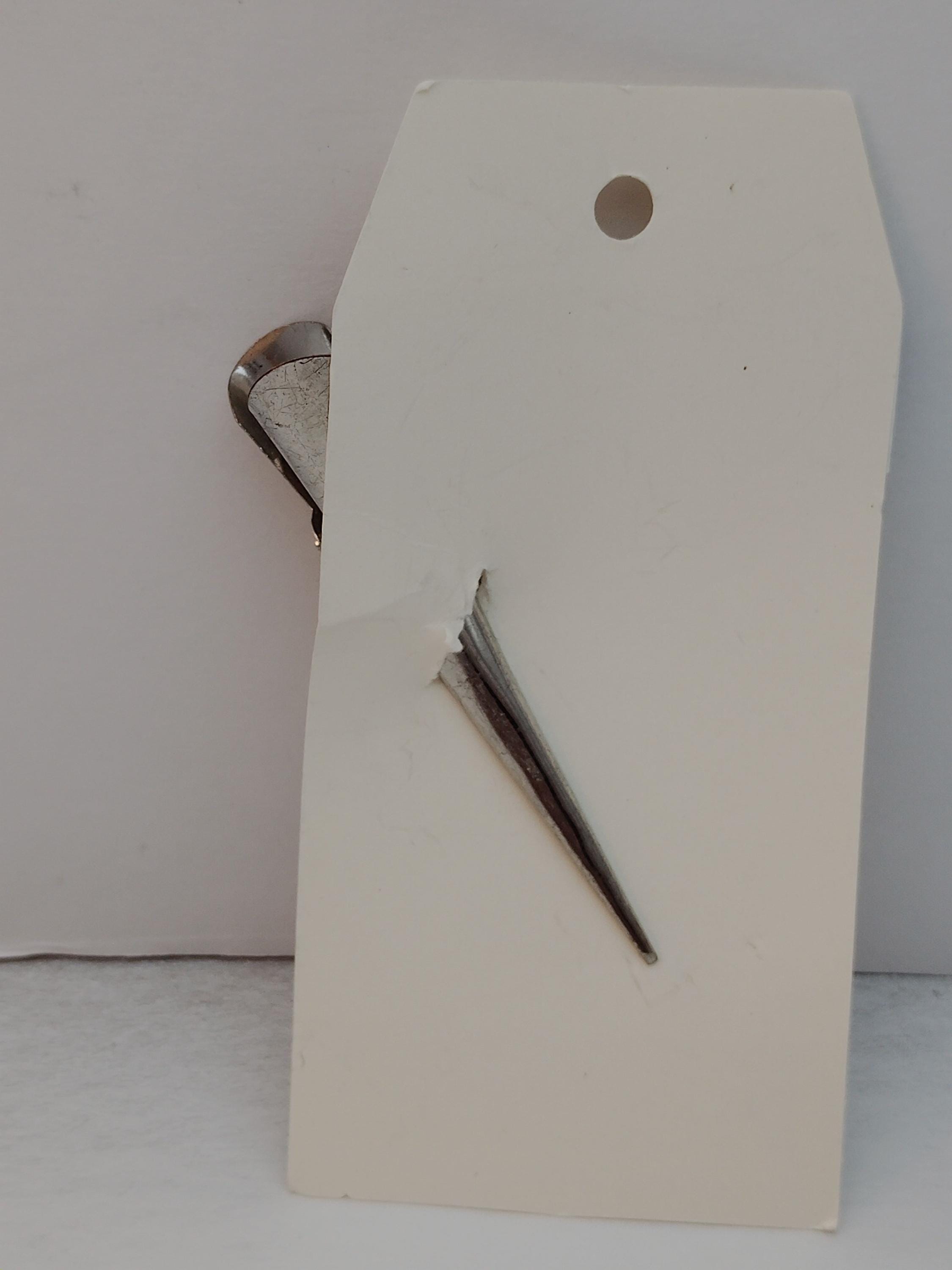 VINTAGE Champagne crystal Flower Hair Clip metal